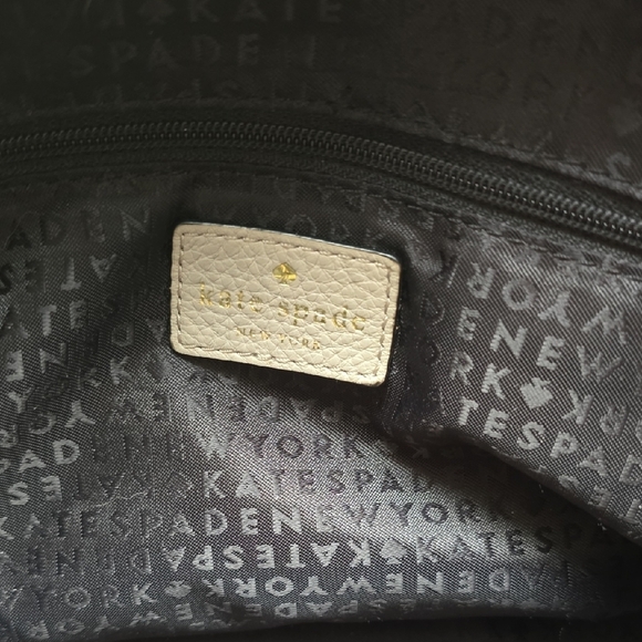 Kate Spade Gray and Black Shoulder Bag EUC - Picture 9 of 11